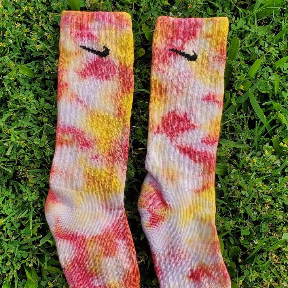 Tie Dye Nike Socks